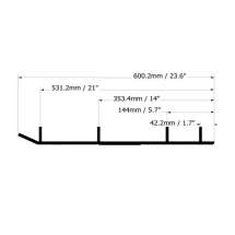 Конек лыжи Yamaha (комплект 2шт) A-04-0-4-614