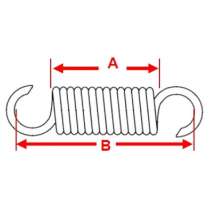 Пружина крепления глушителя Arctic Cat 02-105
