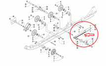 Рессора задней подвески Arctic Cat 3704-276