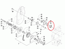 Подшипник вторичного вала КПП Arctic Cat 1702-180