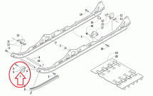 Наконечник рельсы Arctic Cat 3604-836\ 3604-003