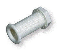 Стакан дренажный 30х80 мм, белый пластмасса