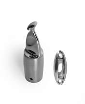 Крепление рамы тента под трубу 22мм, нерж.сталь