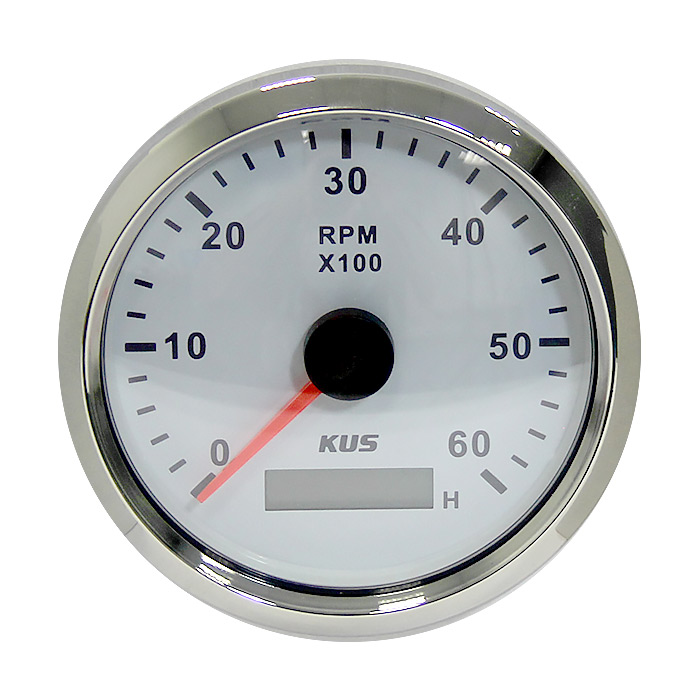 Тахометр 6000 об/мин со счетчиком моточасов (WS), SR:1-10
