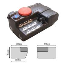 Бак для "черных вод" горизонтальный 40 литров