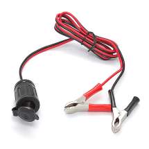 Гнездо-переходник прикуривателя 12V  на кабеле 6"