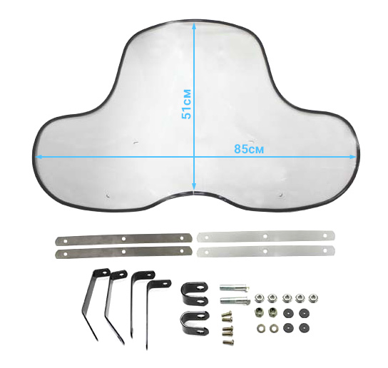 Универсальное стекло для квадроцикла AT-06469-1