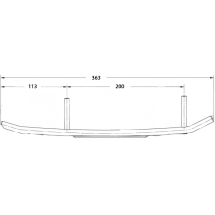 Конек лыжи Polaris (комплект 2шт) A-04-0-4-296