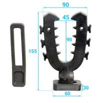 Крепление-рогатка (малое, изогнутое основание) 33-20-021-L