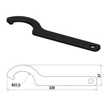 Ключ d75 для регулировки амортизаторов