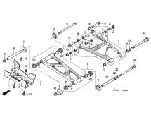 Втулки задних рычагов Honda AT-04336