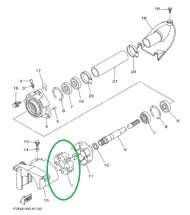 Муфта (демпфер) вала водомета Yamaha 003-204