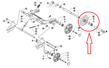 Ролик Гусеницы Для Arctic Cat BearCat Z1\570хт 3604-049 \04-200-88-U\ 541-503\ R6380Z-2-001B