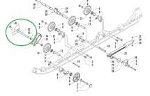 Ось кронштейна амортизатора Arctic Cat 3604-429