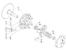 Втулка болта грузика ведущего вариатора Arctic Cat 0646-372