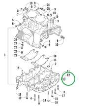 Сливная пробка Arctic Cat Z1 3007-085