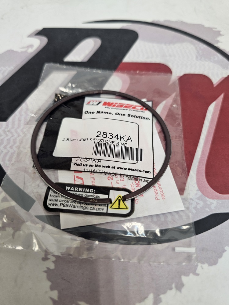 Кольцо поршневое  Wiseco Ski-Doo 600 HO E-TEC 2834KA