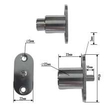 Замок кнопочный SUNFINE, 22мм