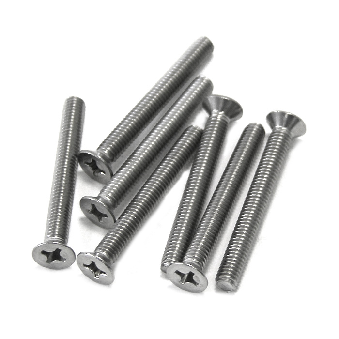 Винт с полупотайной головкой DIN 966 M6x30 A2 100шт